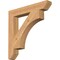 Ekena Millwork Westlake Slat Smooth Bracket, Western Red Cedar, 3 1/2"W x 24"D x 24"H BKT04X24X24WTL06SWR - alternate 1